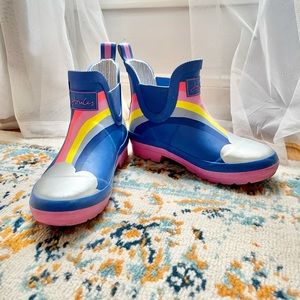 Joules waterproof jelly boots
